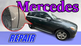 Mercedes ML. Body repair. Ремонт кузова.