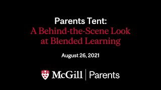 Parents Tent 2021: A Behind-the-Scenes Look at Blended Learning