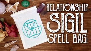 Sigil Magic Spell Bag For Strong Relationships - How to make a magic sigil - Magical Crafting