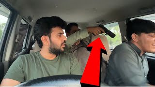 GUN PRANK in Uber 😂 | Lift Prank