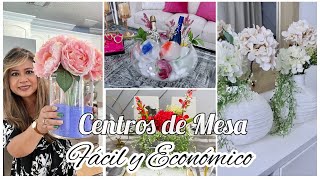 IDEAS PARA DECORAR CENTROS DE MESA #centrosdemesa #diy