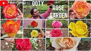 Ooty Rose Garden VLOG Promo / Ooty Tour Series / Colourful Rose Garden in Ooty / Kakarla Sisters