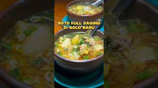 kulineran malam di solo ||soto full daging#shorts #kulineran #kulinermalam #soto #kulinersolo