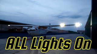 LED Wingtip Lights Part 2. Let's test the lights!