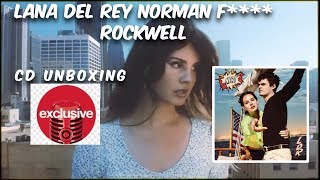 Lana Del Rey-  “Norman F****** Rockwell” CD Unboxing | Target Exclusive|