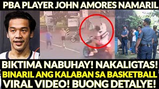 PBA Player JOHN AMORES BINARIL ang Kalaban sa Basketball, BIKTIMA NAKALIGTAS! Panoorin!