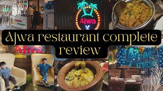 Ajwa  bakers & restaurant phalia complete review and amazing vlog #phalia #ajwaresturant