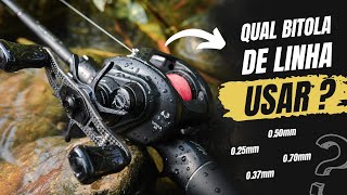 QUAL A LINHA IDEAL PARA CADA TIPO DE PEIXE?