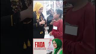 FAIDA TIDAK LELAH AJAK  BELANJA PAKAIAN LEBARAN RIBUAN ANAK YATIM