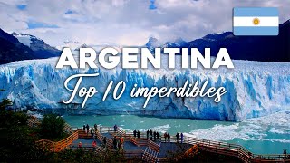 TOP 10 Lugares Imperdibles de ARGENTINA, Guía de viajes #argentina #viajes