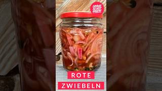 Rote Zwiebeln einlegen/Pickled Red Onions