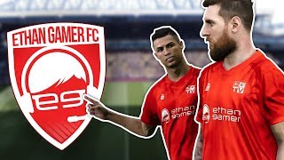 RONALDO and MESSI play for ETHAN GAMER FC ⚽