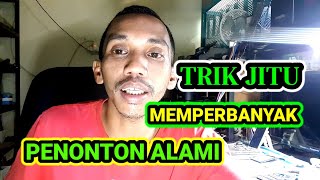 TRIK JITU MEMPERBANYAK PENONTON #izzantutor #tutorial