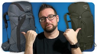 Osprey Exos vs Kestrel | Which is best for Wild Camping?