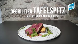 Lucki Maurer kocht international regional: Gegrillter Tafelspitz mit bayerischem Chimichurri