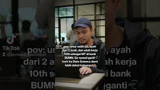 NEKAT Ganti Karir Padahal Punya 2 Tanggungan dan Usia 30 Tahun!