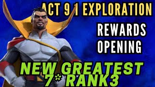 Act 9.1 Exploration Rewards Opening | Doing Rank 3 My Favourite Beast Attacker With Best Utilities