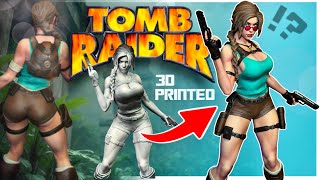 How To Paint 3D Prints - Lara Croft