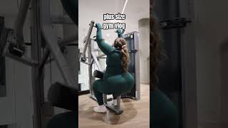 plus size gym vlog #plussize #plussizefashion #gymmotivation #gymvlog