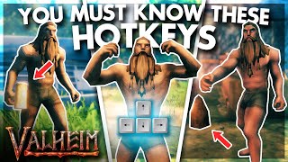 20+ MUST KNOW Hotkeys in Valheim (Valheim Tips & Tricks)