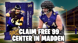 How to Claim Your Free 99 Overall Center in Madden 24 Ultimate Team