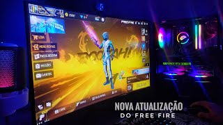 Nova Atualização Do FREE FIRE- não vale mais apena ser emulador 😪