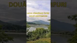 Lacul Pângărați între două anotimpuri