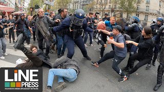 Manifestation intersyndicale pour les salaires / Paris - France 13 octobre 2023