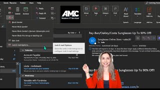 How To Configure Junk E-mail Options in Outlook Desktop App