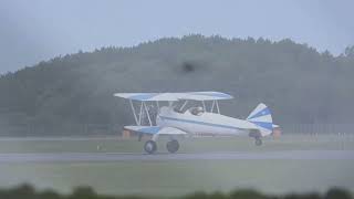 (RARE!) A pair of Boeing ST75 Stearmans (N62940 & unknown reg) flyover, and landing at KWWD!