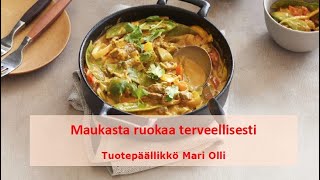 Sydänliiton verkkoluento | Maukasta ruokaa terveellisesti