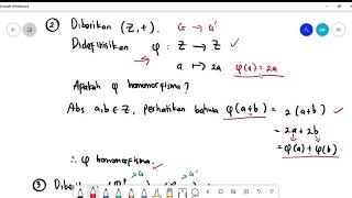 STRUKTUR ALJABAR | 23. Homomorfisma