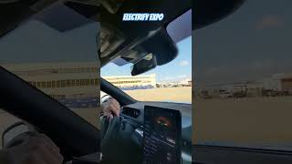 Thrill ride in the Ford Mach-E at Electrify Expo #tesla #electrifyexpo #fordmache