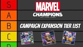 Marvel Champions Campaign Expansion Box Tier List