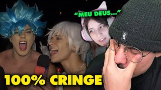 FIZ MINHA NAMORADA REAGIR AO BAILÃO OTAKU (e ela quase cometeu um crime)