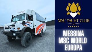 Epic Mount Etna Adventure: Cable Car & Truck Climb with MSC World Europa!