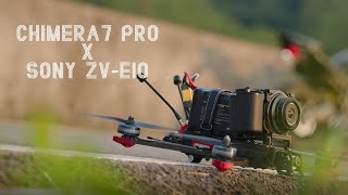 4K Cinematic FPV | Soaring Chimera7 Pro With Sony ZV-E10