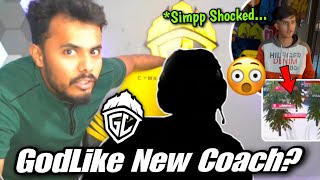 GODLIKE New Coach before BGiS❓Simpp Shocked 🤯