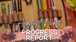 August Pen and Ink Review 2023 🖋| Pilot Elite, Lamy, TWSBI, Kaweco, Platinum  #fountainpens