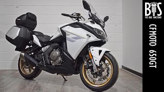 2022 CFMOTO 650GT White Twin Tourer Used Motorcycle For Sale