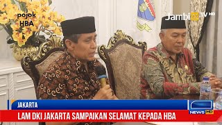 Usai Dilantik Jadi DPR RI, HBA Dapat Ucapan Khusus Dari LAM DKI Jakarta