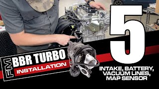 ND1 BBR Turbo kit Installation - Intake, Battery, Vacuum Lines, MAP Sensor