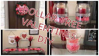 DOLLAR TREE VALENTINES DIY | VALENTINES DAY DIY | DECORATE WITH ME  @ALECIAATHOME