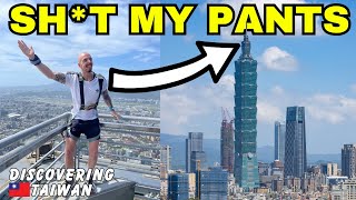 I walk around top of Taipei 101 it was crazy! 🇹🇼 Taiwan Life