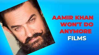 OMG - Aamir Khan Will Not Do Films Anymore After Failure of Laal Singh Chaddha😳 #shorts