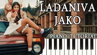 LADANIVA - JAKO - Eurovision 2024 - Piano Tutorial