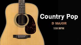 "Country Pop" Backing Track D Major 118 BPM