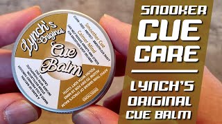 Snooker Cue Shaft Restorer Review - Lynch's Original Cue Balm