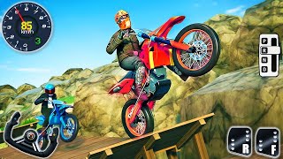 Extreme Dirt Bike Stunt Racing - Trial Mania Motocross Impossible Mega Ramp Racer - Android GamePlay