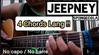 JEEPNEY Guitar Tutorial |SPONGECOLA